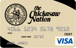 Chickasaw Nation Visa Card Activation