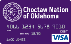 Choctaw Nation Grant Card Activation